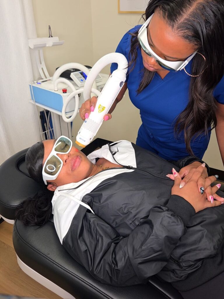 Aerolase laser treatment at The Aesthetics & Wellness Studio, Upper Marlboro MD