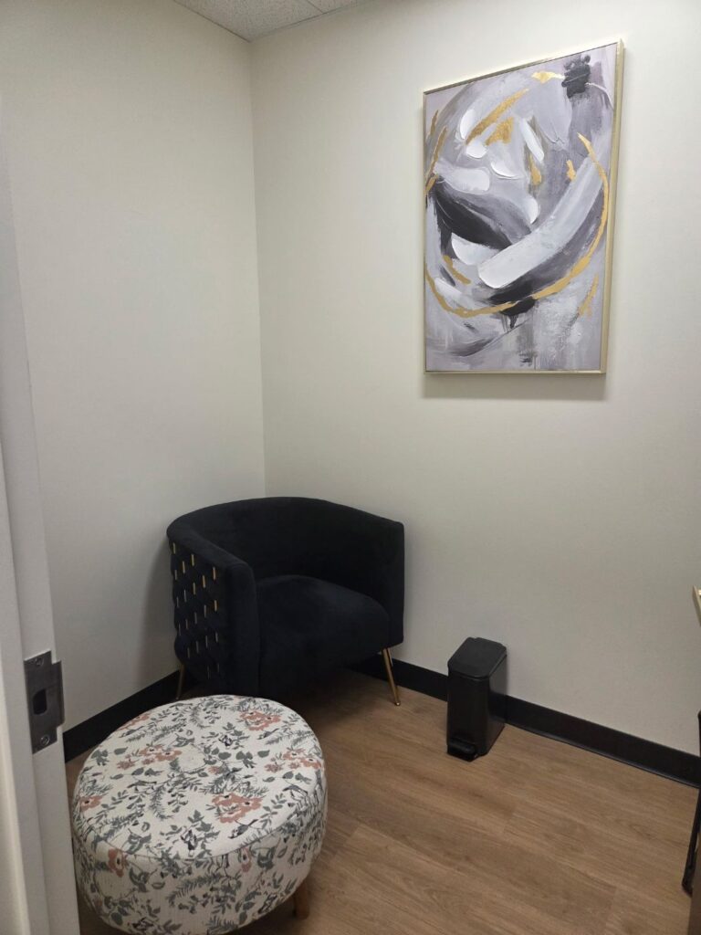 Private consultation room at an Upper Marlboro med spa